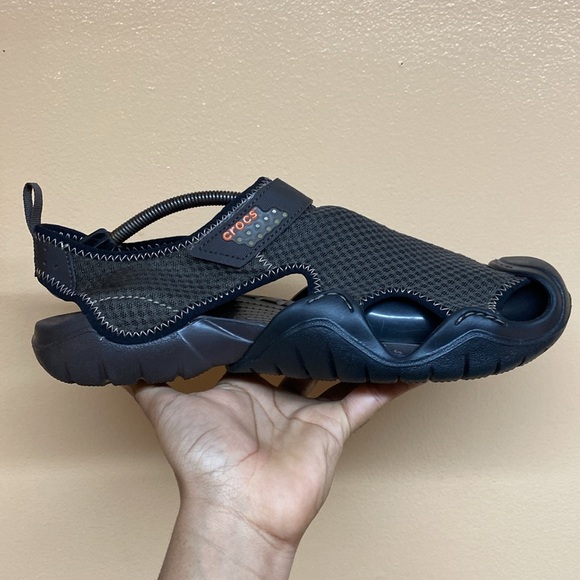 Crocs Swiftwater Mesh Waterproof Deck Sandals “Brown” Size 13 NEW - Picture 6 of 17